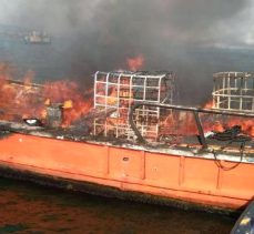 Tanker Yangınında Kayıp İşçinin Cesedine Ulaşıldı