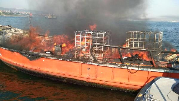 Tanker Yangınında Kayıp İşçinin Cesedine Ulaşıldı