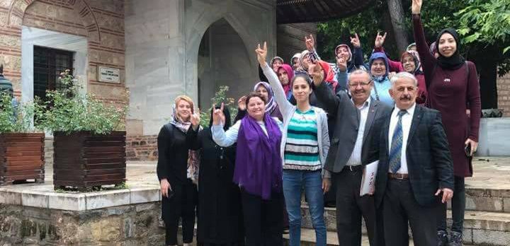 MHP’li Kadınlar Bursa’yı Gezdi
