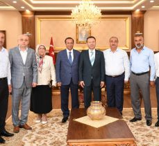 Başkan Toltar ve Meclis Üyelerinden Vali’ye Ziyaret