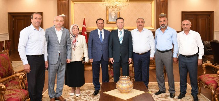 Başkan Toltar ve Meclis Üyelerinden Vali’ye Ziyaret