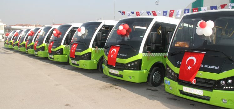 24 Yeni Jest Otobüs Hizmete Alındı
