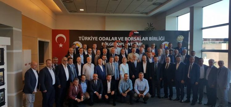 TOBB Marmara Bölge Toplantısı’na GTO Başkanı Çiler Katıldı