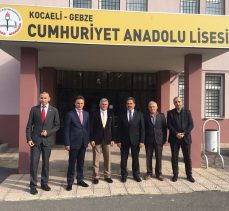 Cumhuriyet Anadolu Lisesi  Kaymakam Güler’i Ağırladı