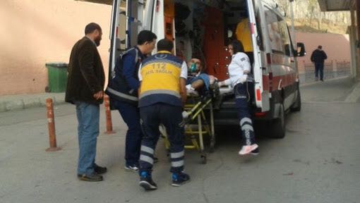 Gebze’de Polise Taşlı Sopalı Saldırı