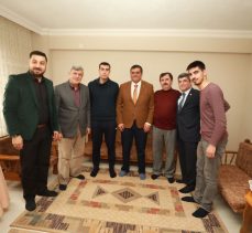 Karaosmanoğlu, Afrin Gazisi Öz’ü ziyaret etti