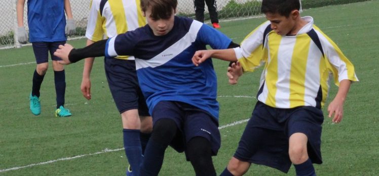 Küçük Erkek Futbolda Grupta ikinci maçlar oynandı