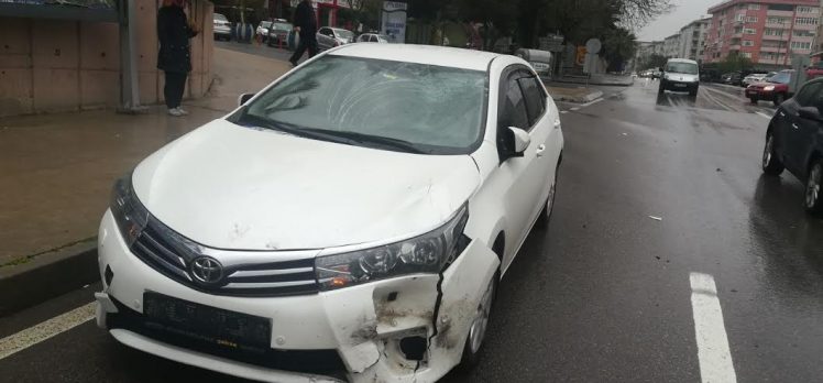 Osman Yılmaz Mahallesi’nde kaza: 1 yaralı