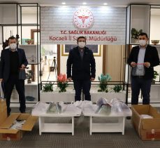 Büyükşehir’in ürettiği maskeler kamu kurumlarına dağıtıldı