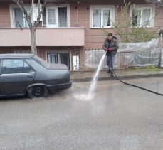 Darıca Belediyesi her mahalleyi dezenfekte ediyor
