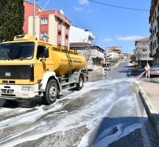 Çayırova’da tüm sokaklar yıkanıyor