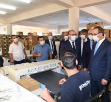 Vali Seddar Yavuz, Bizimköy Engelliler Üretim Merkezi’ni Ziyaret Etti