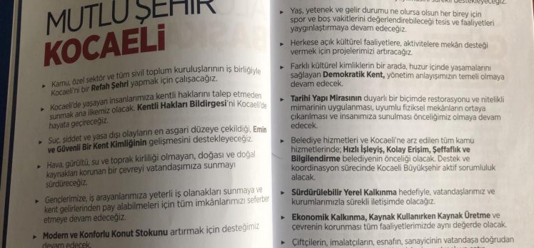 “Yatırımların sebebi AK Parti’nin İstanbul ve Ankara’yı kaybetmesidir!”
