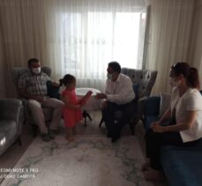 Kaymakam Mustafa Güler Aziz Şehitlerimizin Kıymetli Aileleri ile Kahraman Gazilerimizi Ziyaret Etti