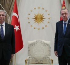 Cumhurbaşkanı Erdoğan, Mansur Yavaş ile görüştü