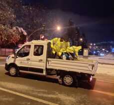Büyükşehir A Takımından karla mücadeleye devam