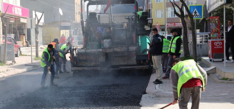 Darıca Battalgazi Caddesi sıcak asfaltla buluşturuldu