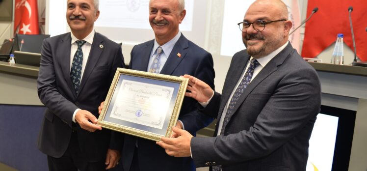 GTO’dan Çiller’e “Onursal başkan” sertifikası…