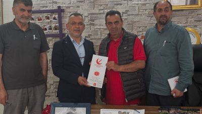Yeniden Refah Partisi Gebze ilçe başkanı Engin Kılıç gazetemizi ziyaret