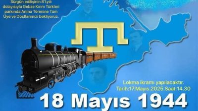 18 Mayıs 1944 tarihinde Sovyetler Birliği tarafından Kırım Türklerinin anavatanlarından