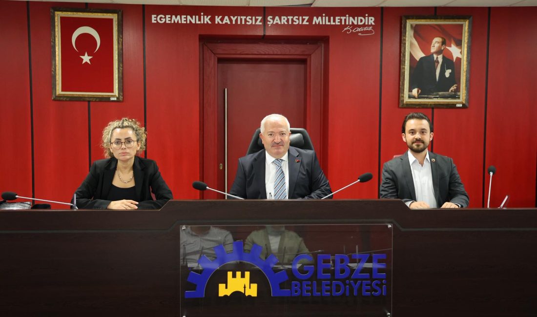 Gebze Belediyesi olağan Eylül ayı meclis oturumu, Meclis Başkan Vekili