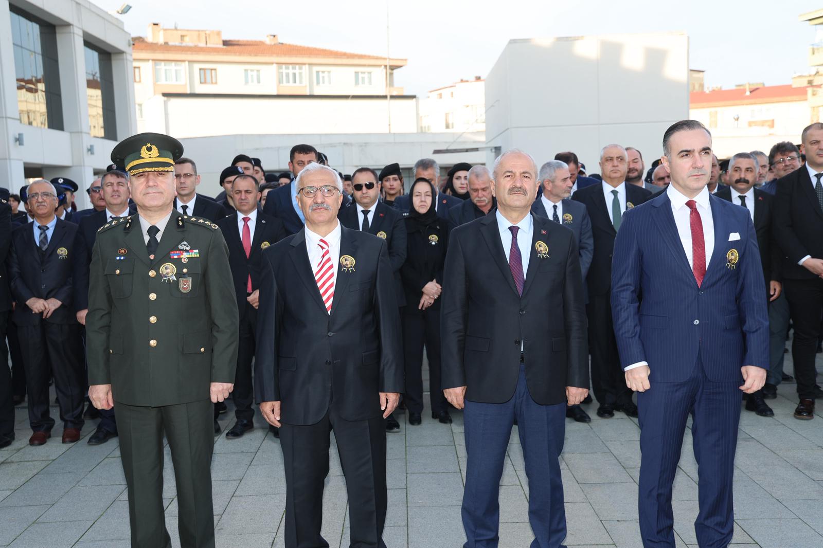 Gazi Mustafa Kemal Atatürk, vefatının 87. yılında Gebze’de saygı, minnet