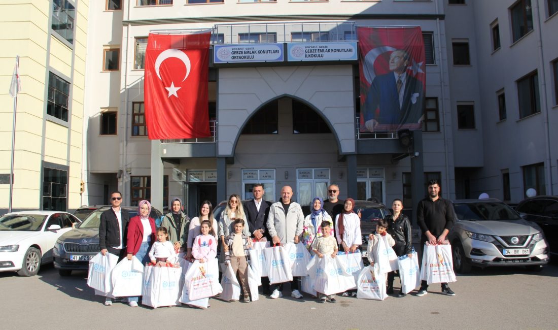 2-8 Kasım Lösemili Çocuklar Haftası kapsamında, Gebze Emlak Konutları İlkokulu