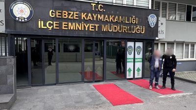 Hakkında 5 yıl hapis cezası bulunan 1 hükümlü  Gebze'de