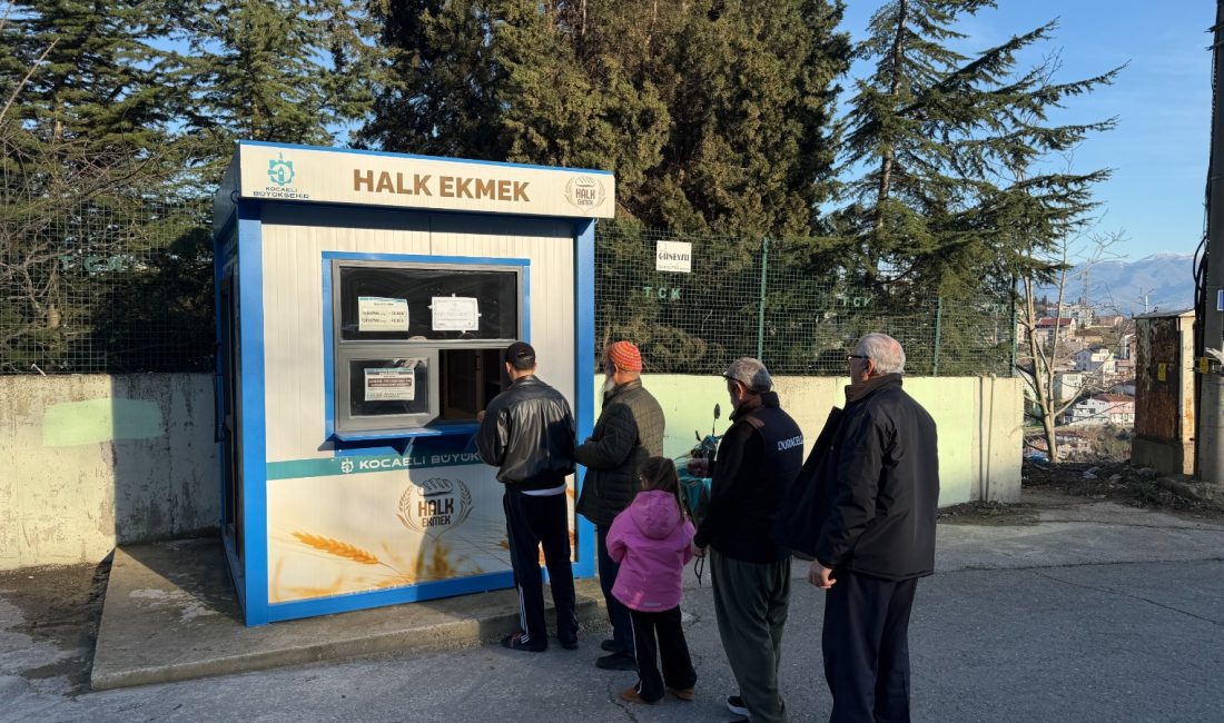 Kocaeli Büyükşehir Belediyesi’ne bağlı hizmet veren “Halk Ekmek Büfeleri”, Ramazan