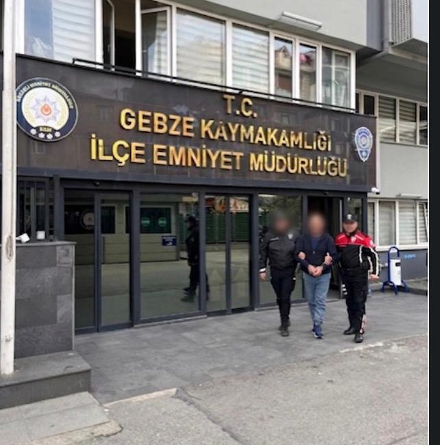 Gebze’de hakkında 25 yıl 5 ay 15 gün kesinleşmiş hapis