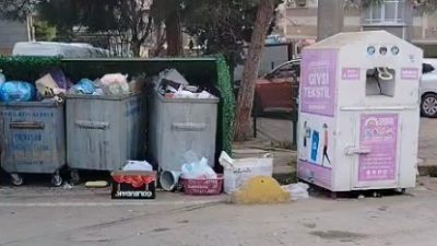 Gebze'nin Köşklüçeşme Mahallesi’nde hafta sonları özellikle gündüz vakti biriken çöpler