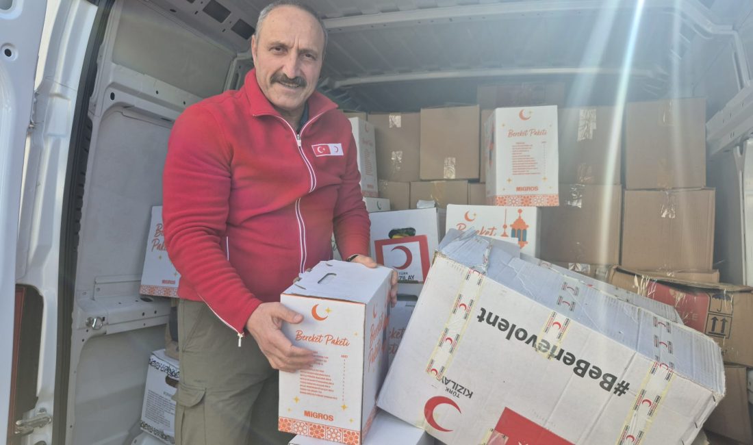 Türk Kızılay Gebze Şube Başkanı Celalettin Kurt, Ramazan ayı boyunca