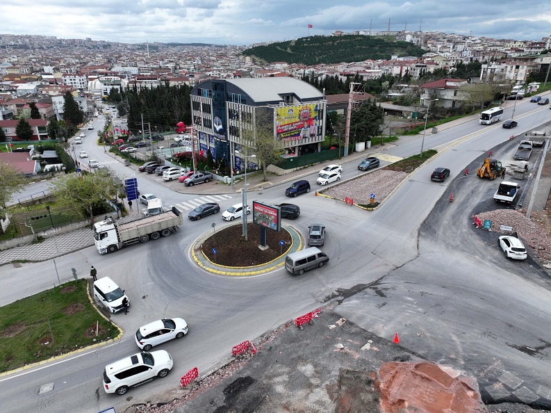Kocaeli Büyükşehir Belediyesi, Darıca Tuzla Caddesi ile Battalgazi Caddesi’nin kesişiminde