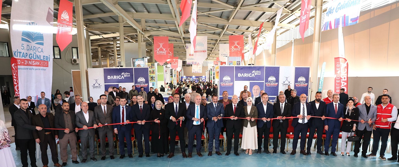 Darıca Belediyesi tarafından bu yıl 5’incisi düzenlenen Darıca Kitap Fuarı,