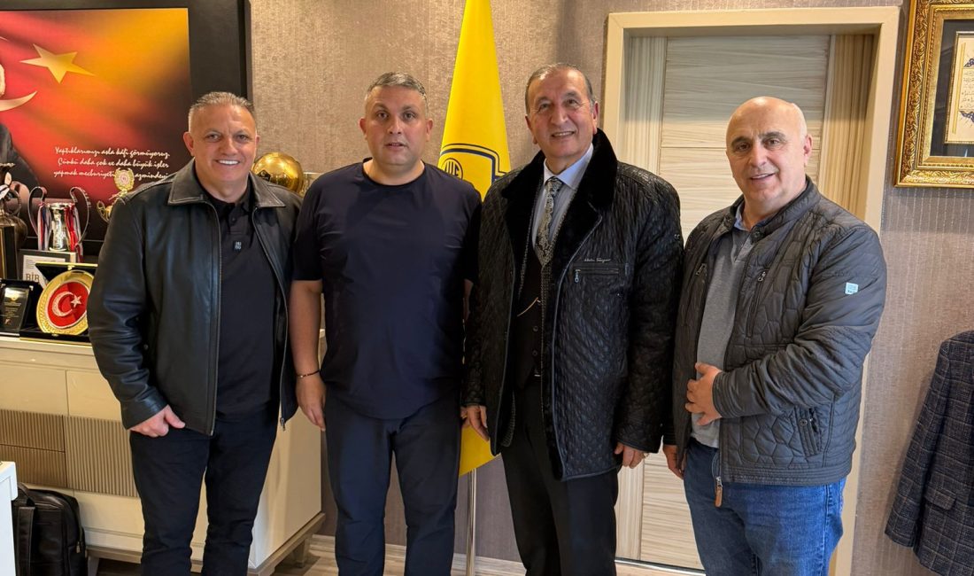 ANKARA – Avrupa Türk Futbol Federasyonu (ATFF) heyeti, MKE Ankaragücü