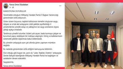 MHP Kocaeli İl  Teşkilatı’nda  Çayırova kökenli  il başkan yardımcıları Yunus