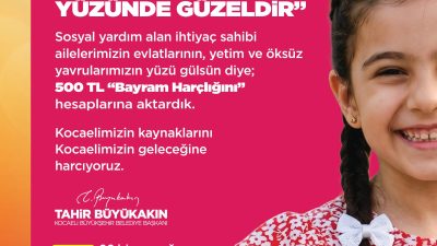 Kocaeli Büyükşehir Belediyesi, bayramların sadece takvimdeki özel günlerden ibaret olmadığını