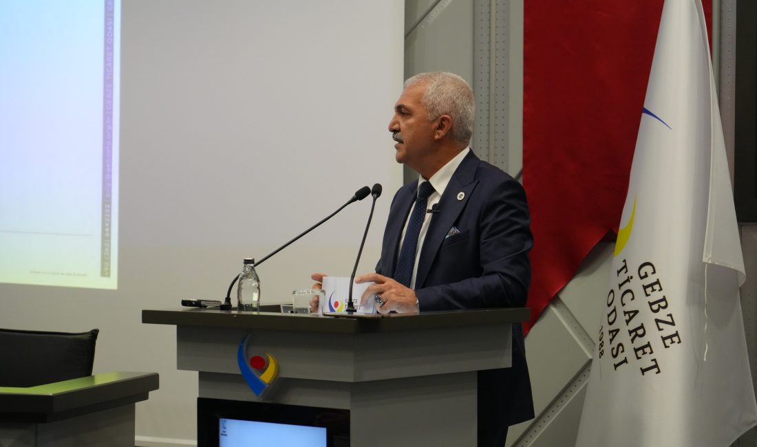 Gebze Ticaret Odası Mayıs Ayı Meclis Toplantısı, Yönetim Kurulu Başkanı
