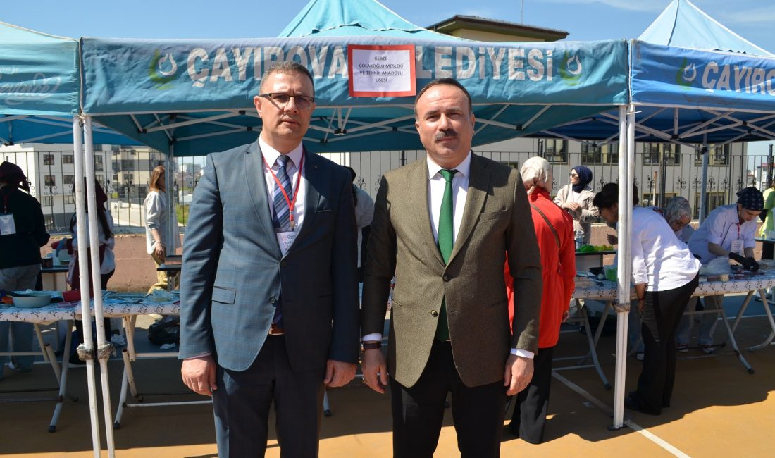 Çayırova İlçe Milli Eğitim Müdürlüğü’nün koordinesinde ilçede bulunan Yapı Kredi