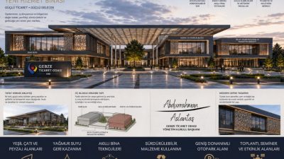 GTO Başkanı Abdurrahman Aslantaş, oda tarihinin en kapsamlı yatırımını hayata