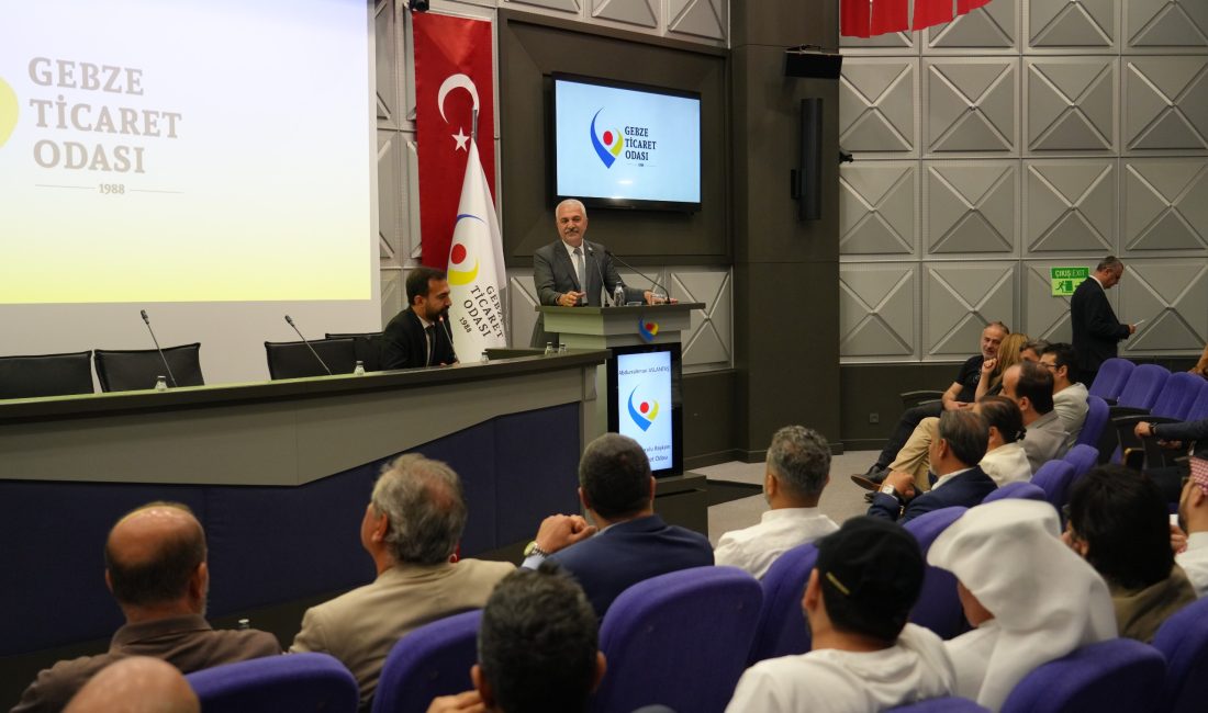 Gebze Ticaret Odası, Suudi Arabistan ile Türkiye arasındaki ticari ilişkilerin