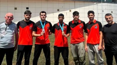 Darıca Belediyesi Eğitim Spor Kulübü sporcuları, Samsun’da düzenlenen U-21 Türkiye