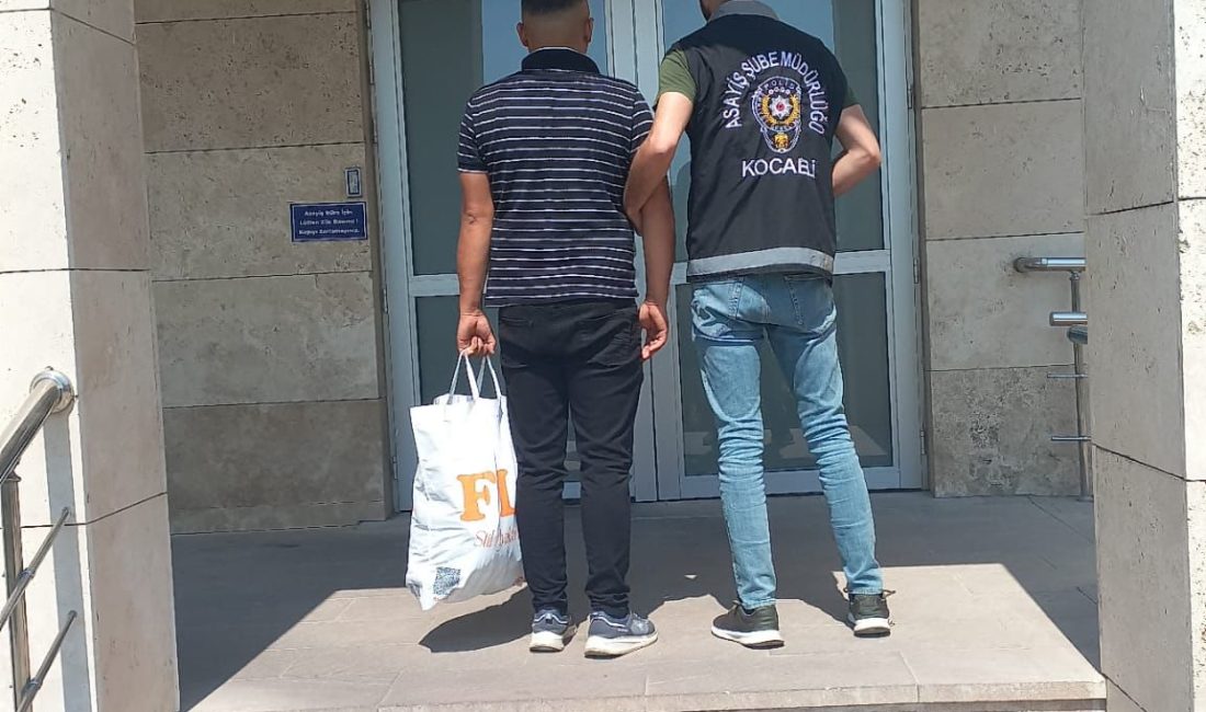 Aranan  şahıslara yönelik polis tarafından düzenlenen operasyonda, hakkında 14 yıl