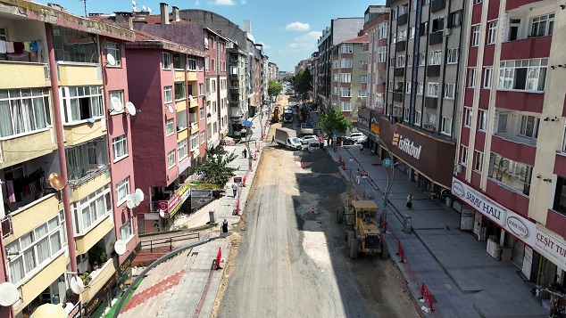 Kocaeli Büyükşehir Belediyesi, Gebze’nin yoğun kullanılan ulaşım güzergâhlarından Şehit Numan