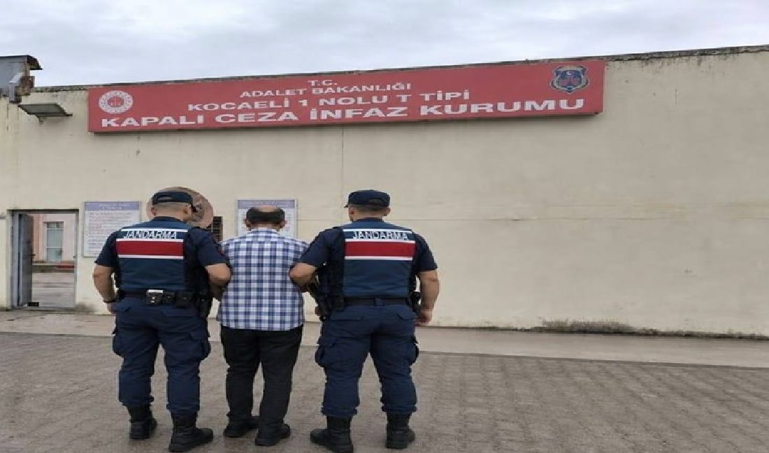 Gebze’de hakkında 8 yıl 4 ay hapis cezası bulunan hükümlü