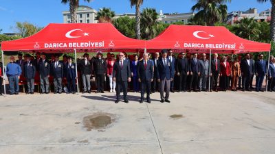 19 Eylül Gaziler Günü etkinlikleri Darıca’da  törenle kutlandı. Darıca Kaymakamlığı