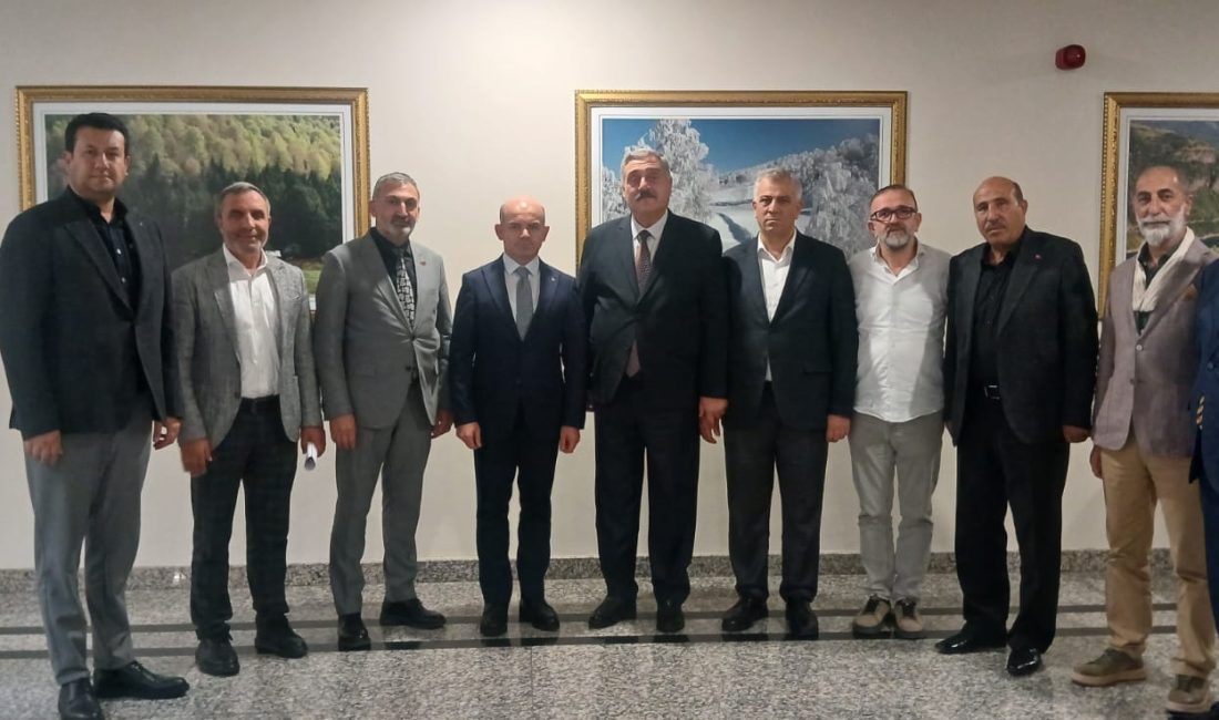 Kocaeli Erzurumlular Vakfı yönetimi, Kocaeli Vali Yardımcılığı görevine atanan Dr.