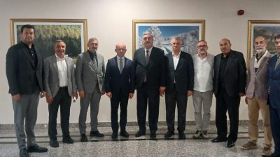 Kocaeli Erzurumlular Vakfı yönetimi, Kocaeli Vali Yardımcılığı görevine atanan Dr.