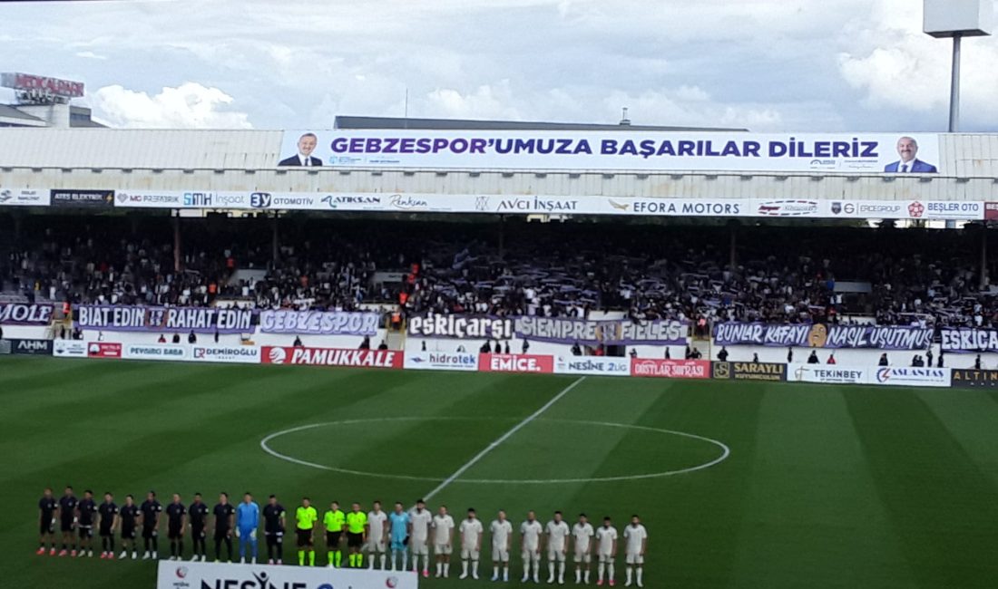 Nesine 2. Lig Beyaz Grup’ta Güzide Gebze Spor  bugün öğleden