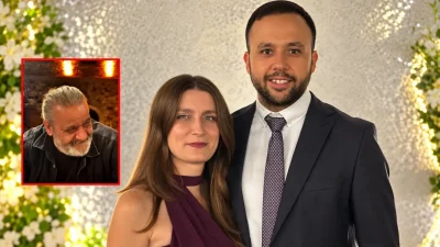 Şahin Medya Grubu Genel Yayın Müdürü Hakan Avcı ile eşi